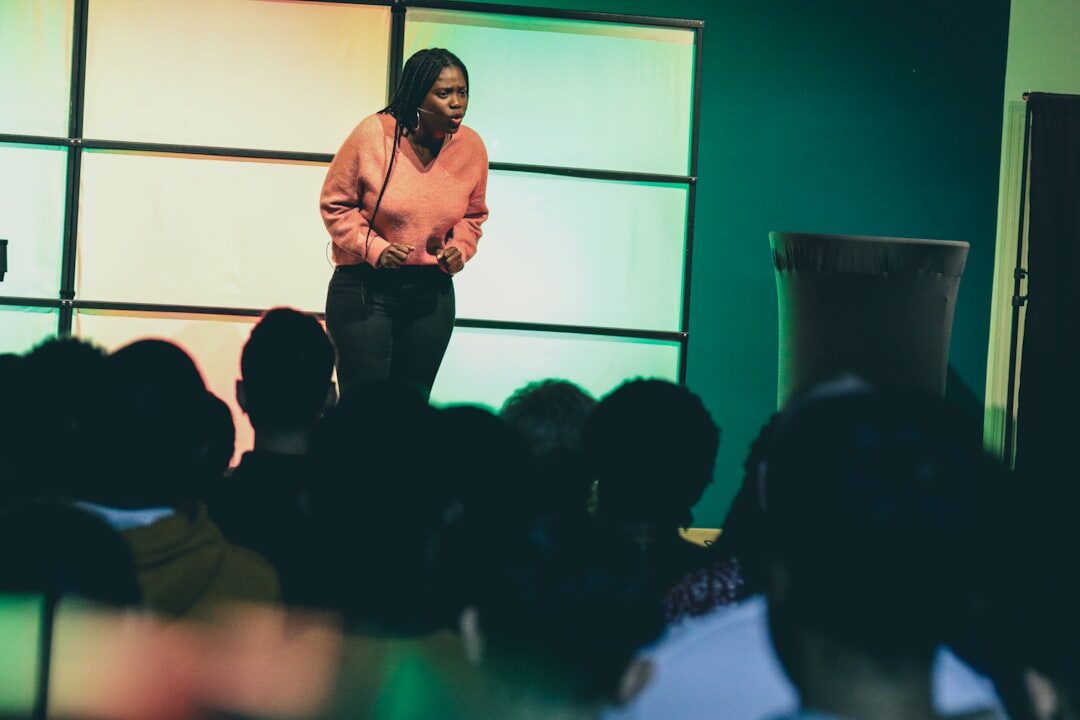 creative leader storytelling session